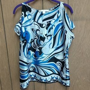 Boston Proper, cold shoulder, sexy top.